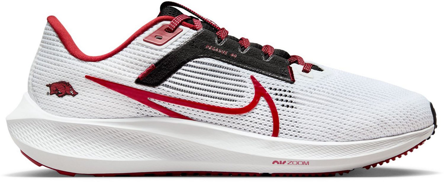 Nike Men's University of Arkansas Air Zoom Pegasus 40 Running Shoes ...