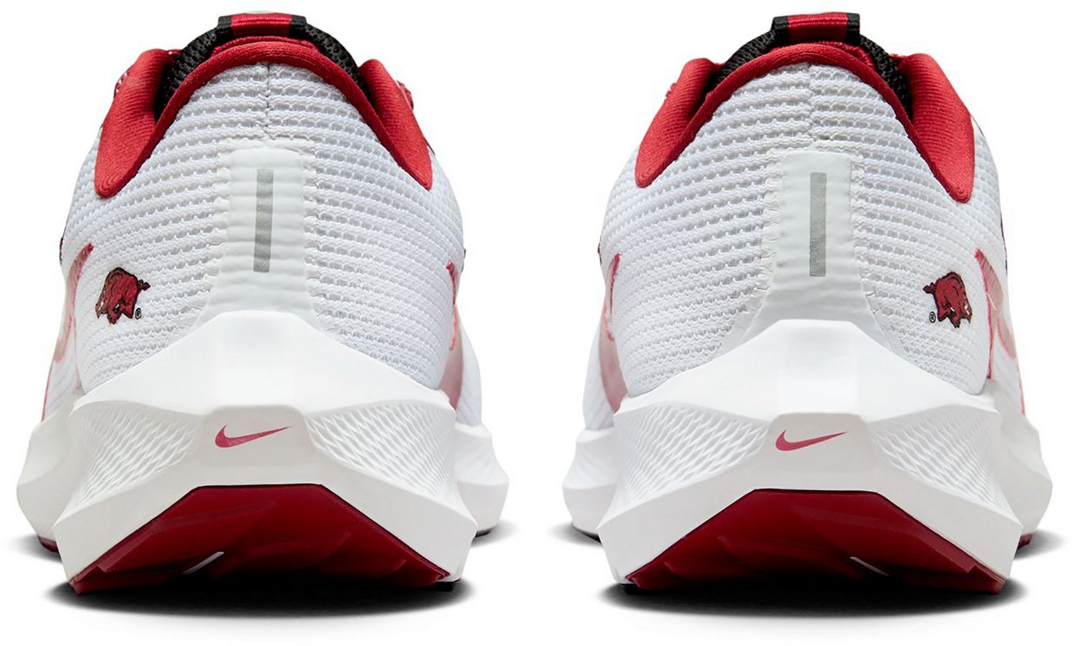 Nike Men's University of Arkansas Air Zoom Pegasus 40 Running Shoes - view number 4