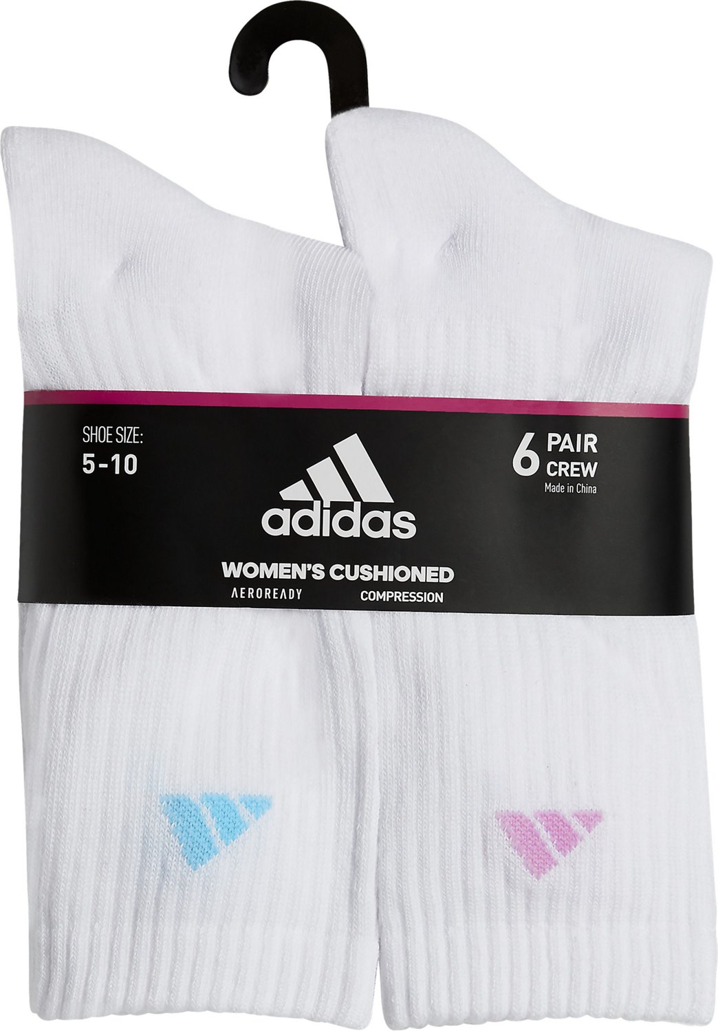 adidas Cushion Crew Socks 6 Pack - view number 3