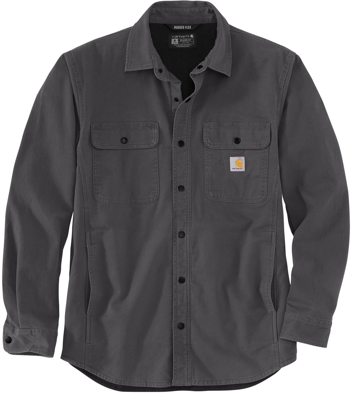 Carhartt men's rugged flex rigby shirt jacket sale