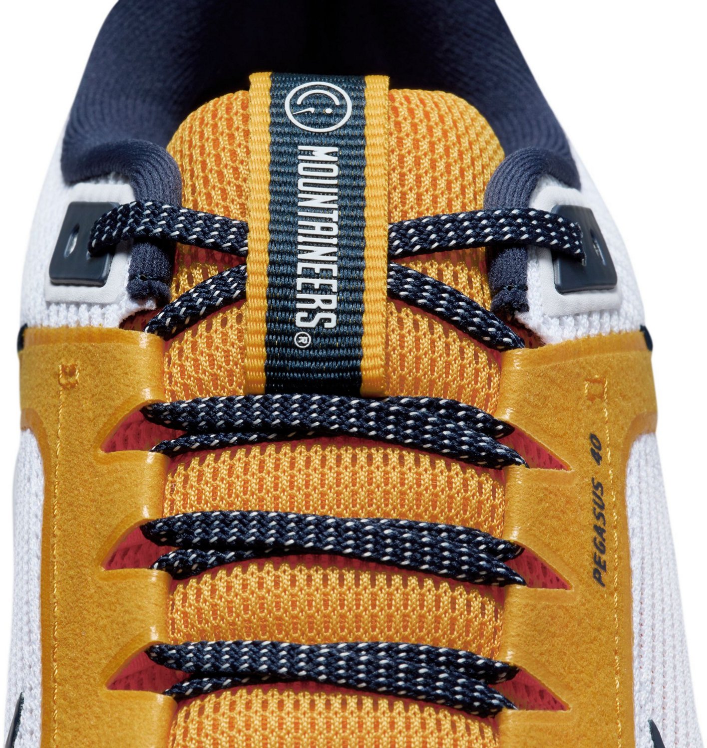 Nike Men's West Virginia University Air Zoom Pegasus 40 Running Shoes - view number 7