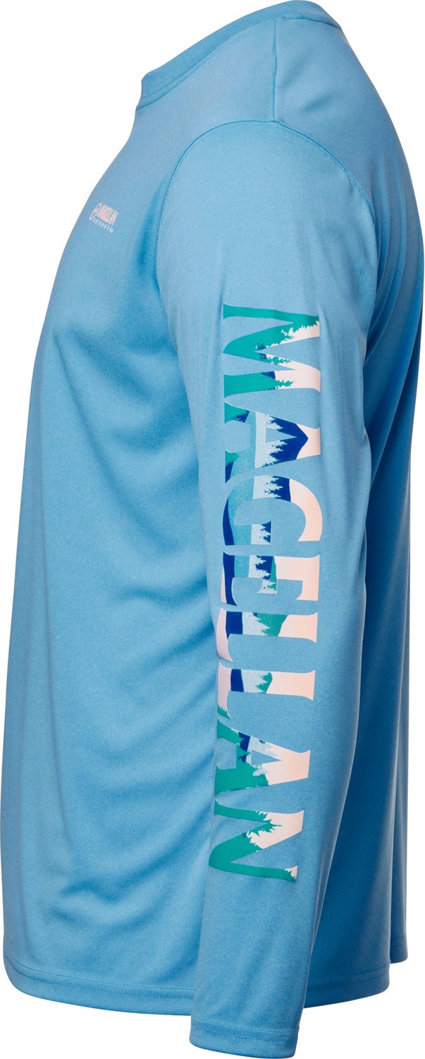 Magellan Outdoors Men's Casting Crew Print Long Sleeve Fishing Shirt - view number 4