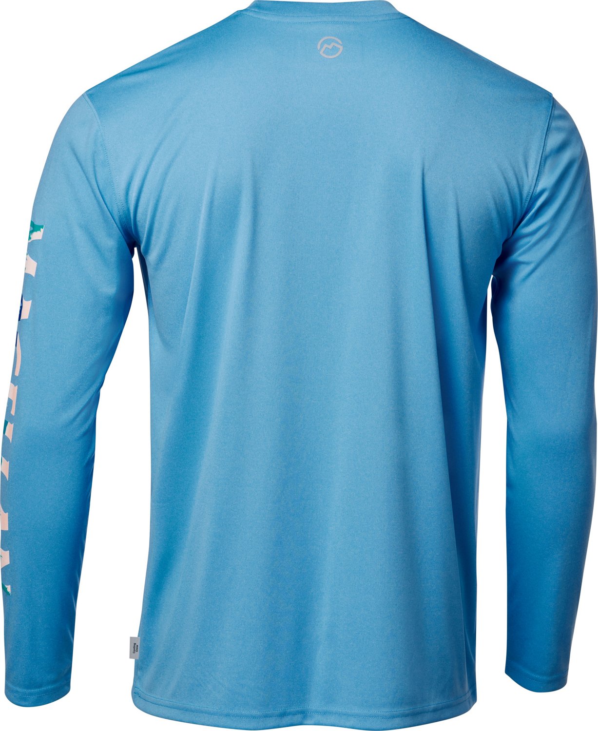 Magellan Outdoors Men's Casting Crew Print Long Sleeve Fishing Shirt