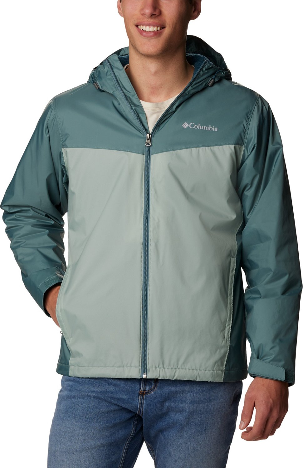 Columbia sherpa clearance lined rain jacket