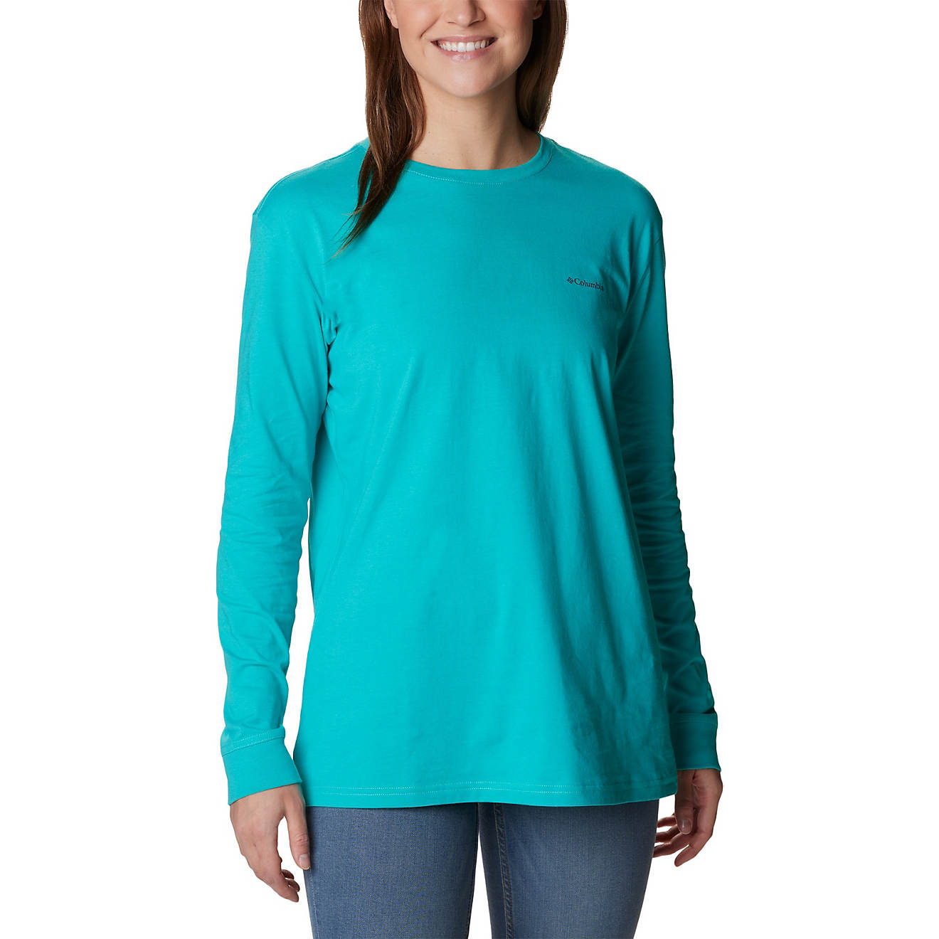 Columbia Sportswear Women's North Cascades Relaxed Graphic Long Sleeve T-shirt                                                   - view number 1
