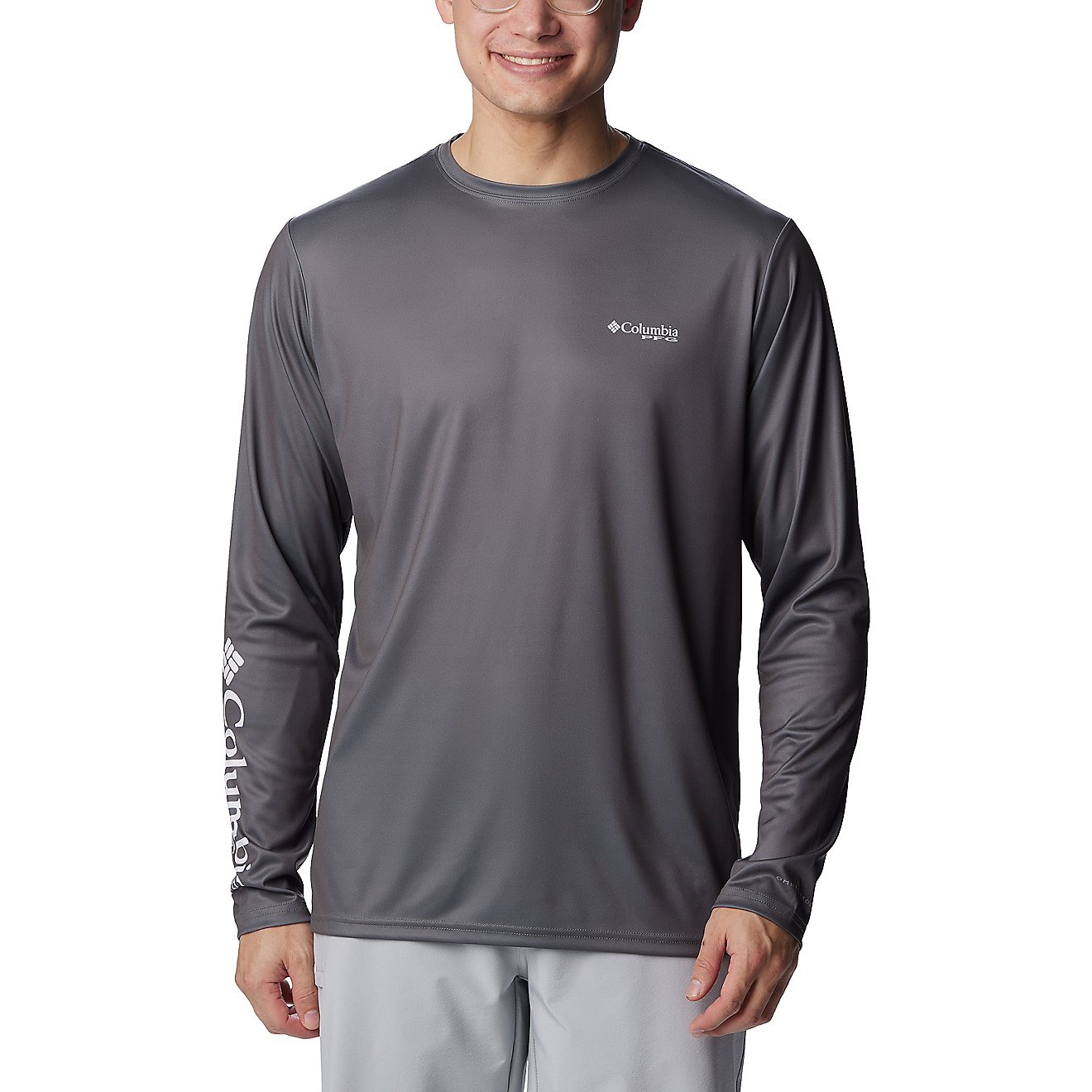 Columbia Sportswear Men's Terminal Tackle PFG Alabama Statetriot Graphic Long Sleeve T-shirt                                     - view number 1