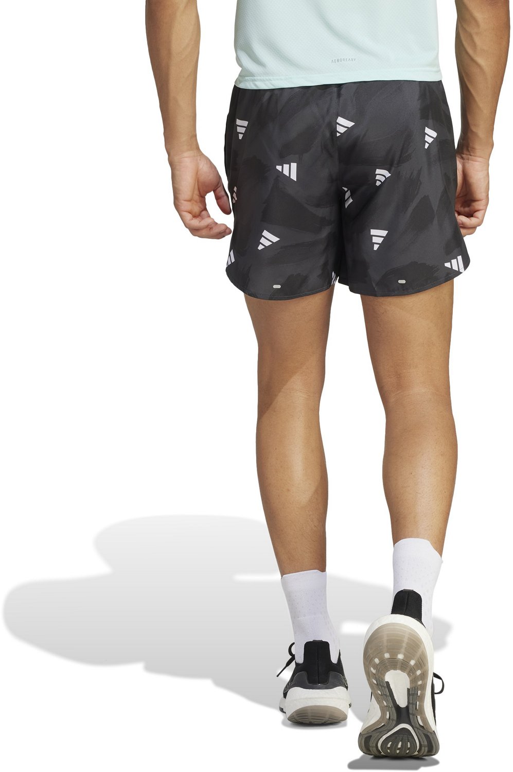 adidas Men's Run It BOS Shorts 5 in - view number 2