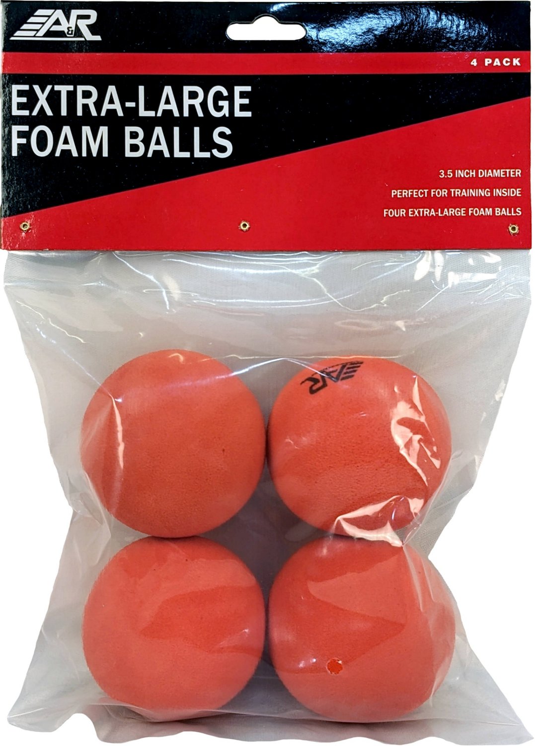 A&R Extra Large Foam Hockey Balls 4-Pack                                                                                         - view number 2