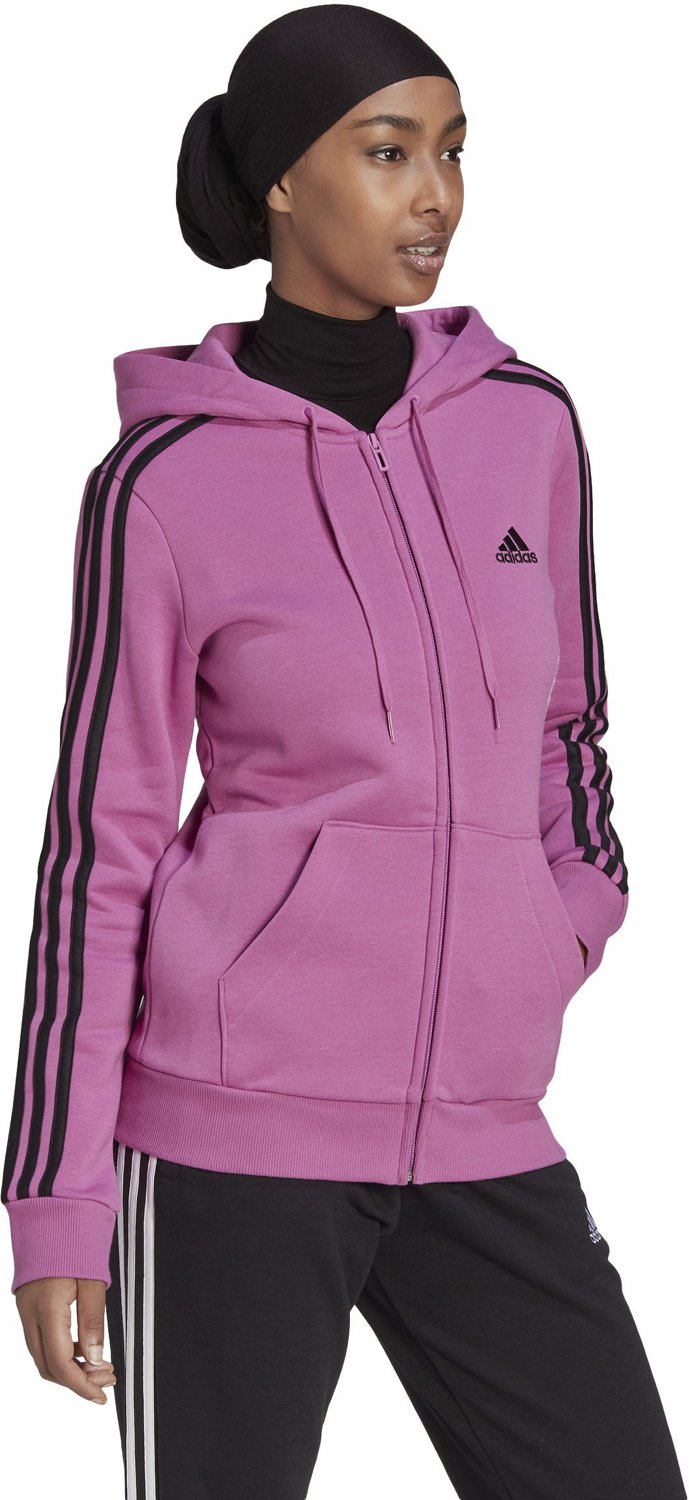 adidas Women's Essentials Full Zip Hoodie Academy