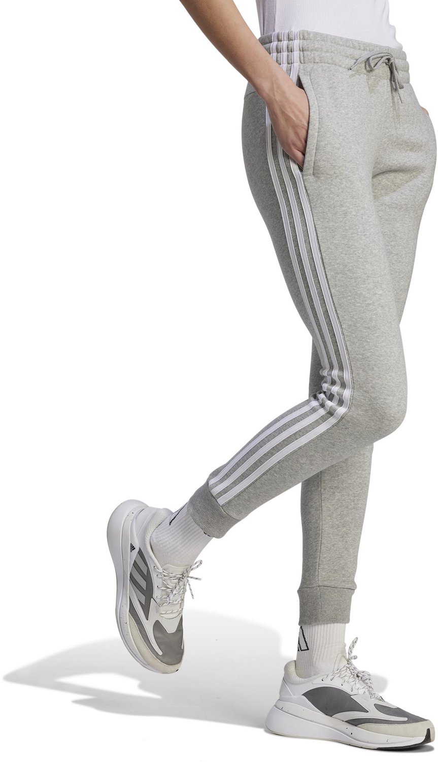 adidas Women's 3 Stripe Fleece Pants - view number 3