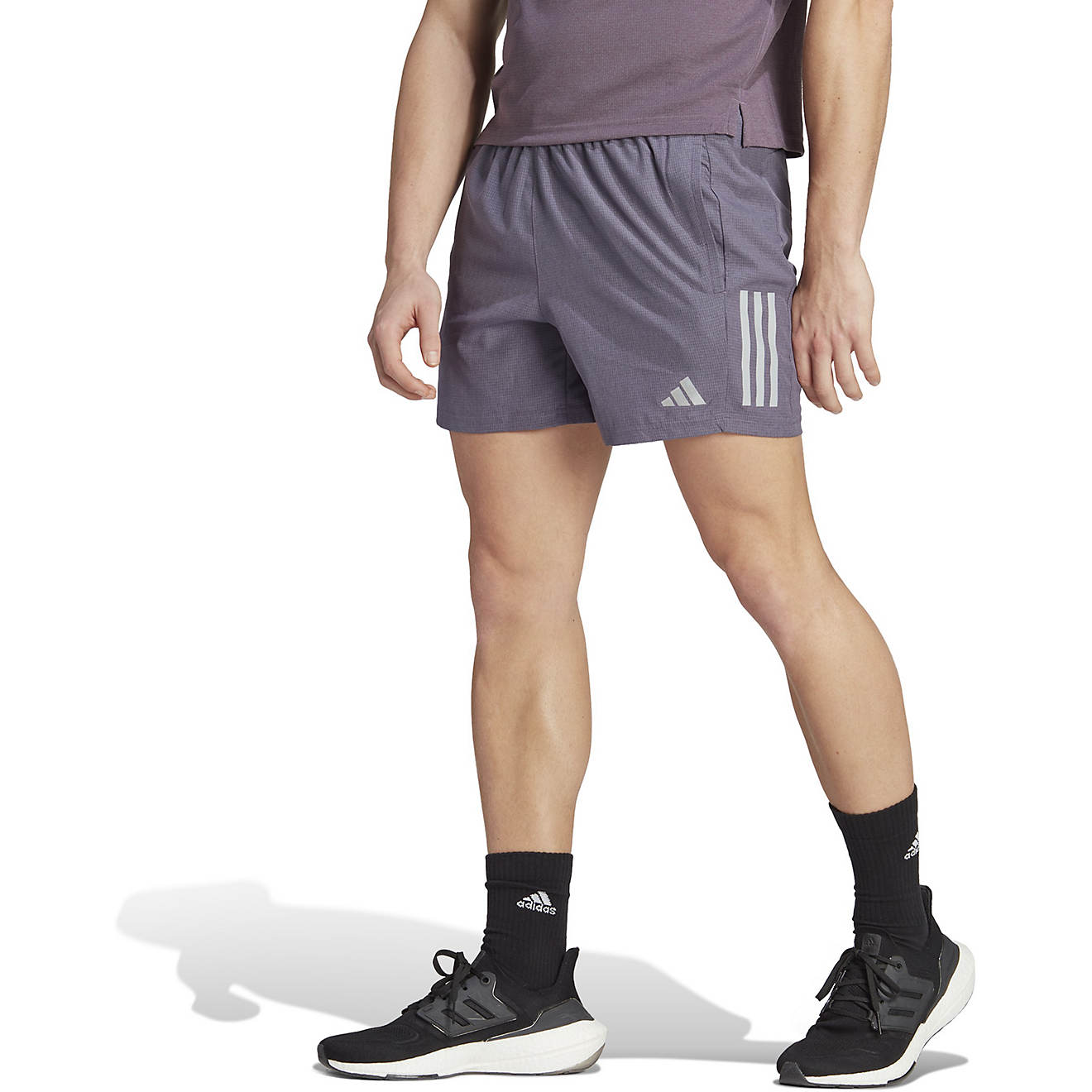 adidas Men's Own the Run Heathered Shorts 5 in | Academy