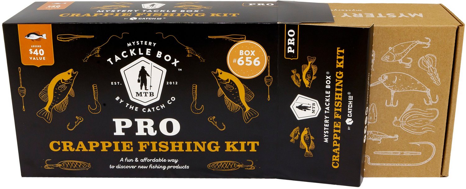 Catch Co Mystery Tackle Box PRO Bass Fishing Set : : Sports &  Outdoors