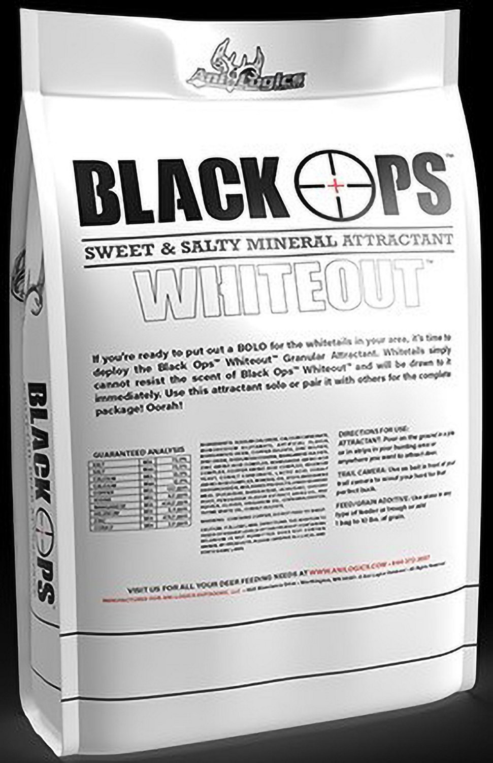 Ani-Logics Black Ops White Out Deer Attractant Powder 6.5lb - view number 2