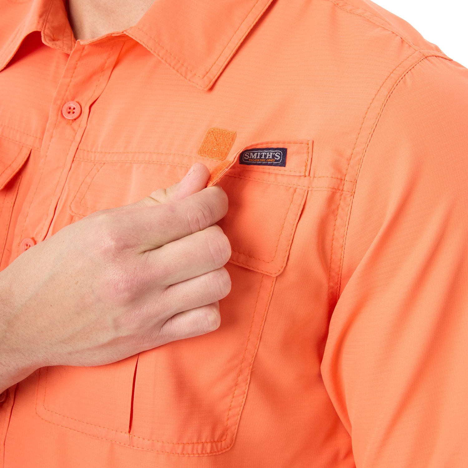 Smith's Workwear Men's Performance Fishing Short Sleeve T-shirt - view number 6