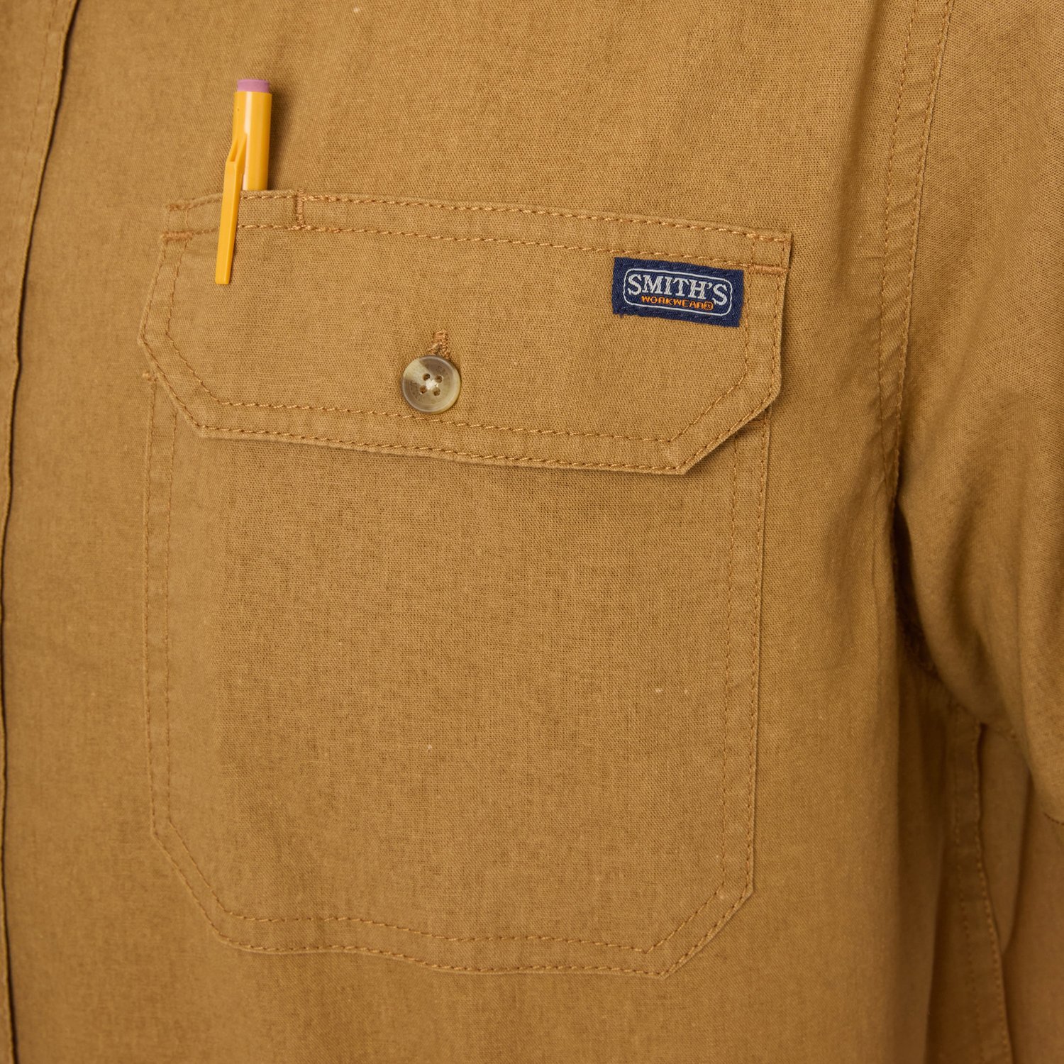 Smith's Workwear Men's Sandwashed Short Sleeve Work T-shirt - view number 5