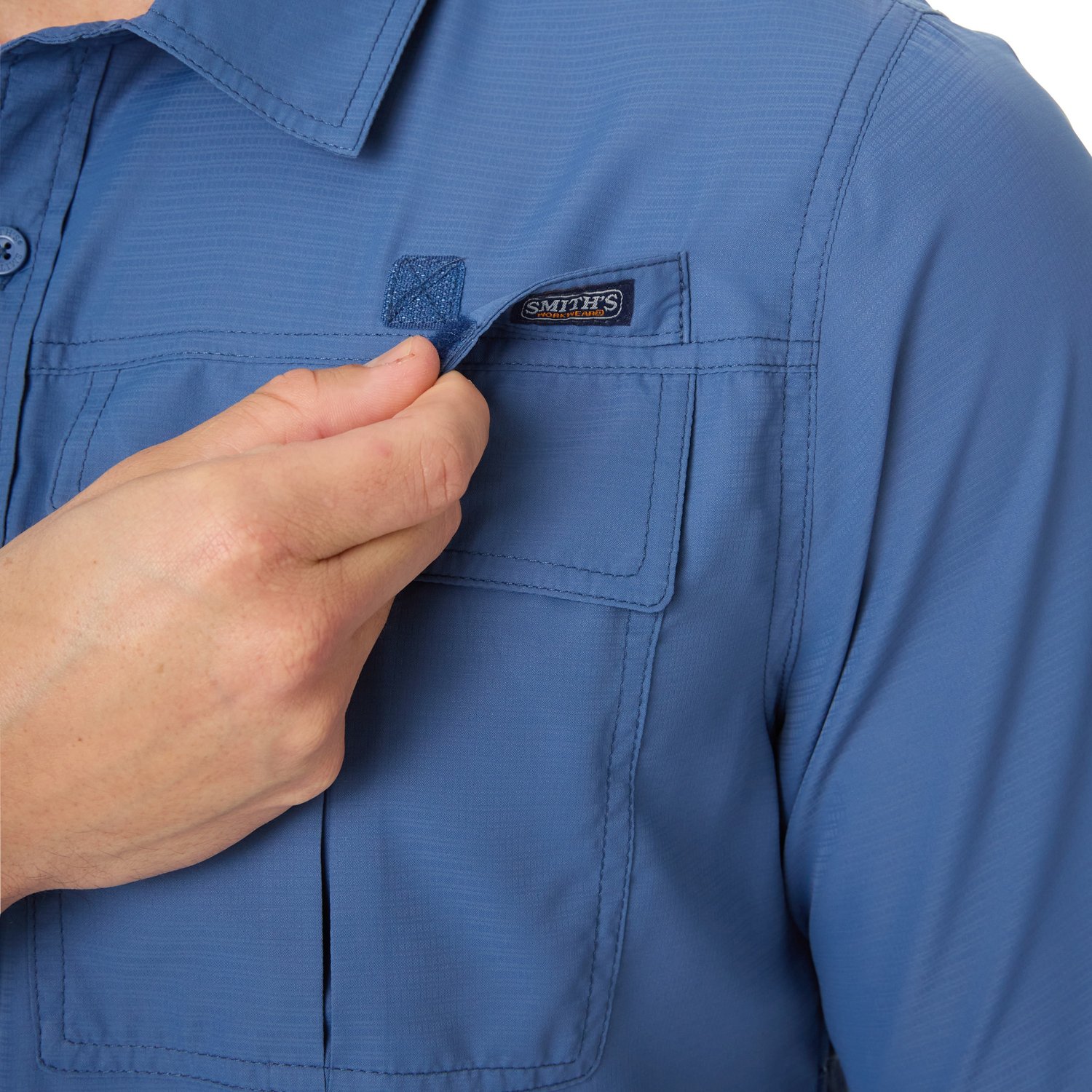 Smith's Workwear Men's Performance Fishing Short Sleeve T-shirt - view number 6