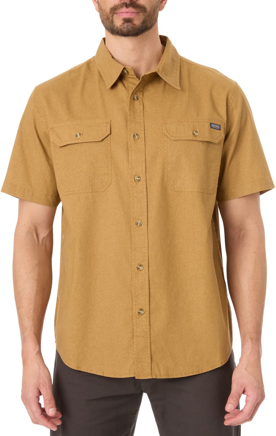 Smith's Workwear Men's Sandwashed Short Sleeve Work T-shirt