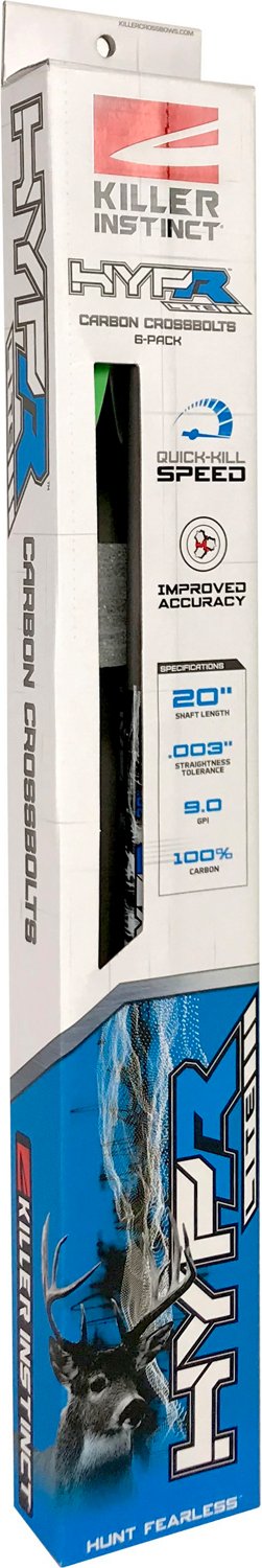 Killer Instinct Hyper Lite 20 in Crossbow Bolts 6-pack - view number 2