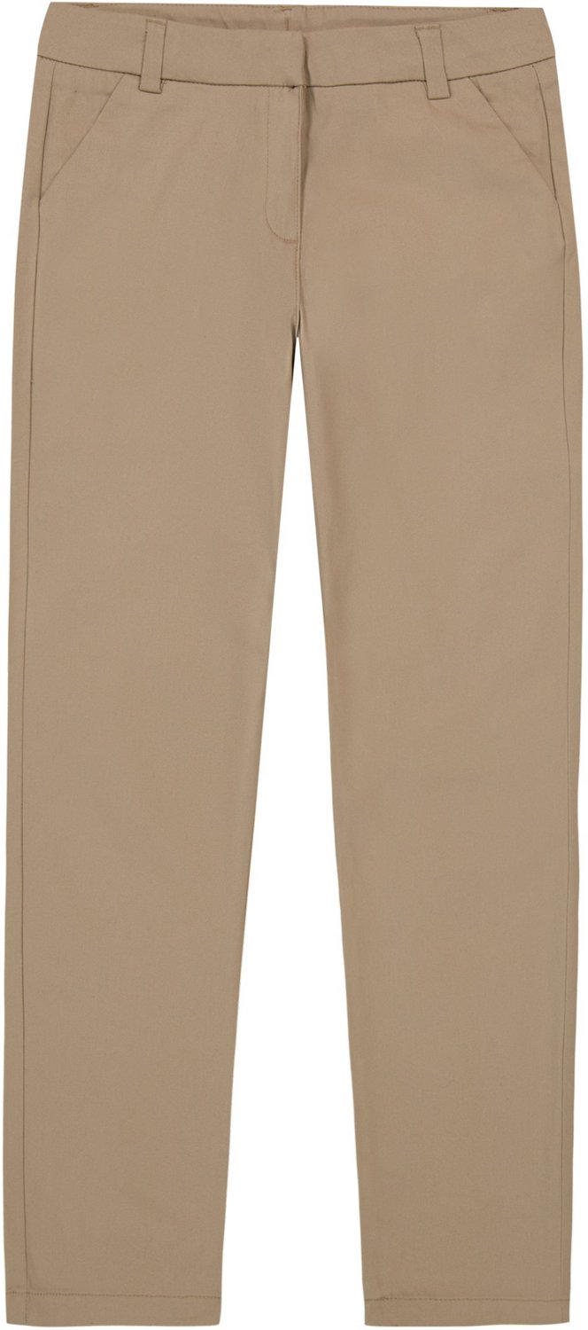 Nautica Girls' 4-6x Stretch Twill Pants