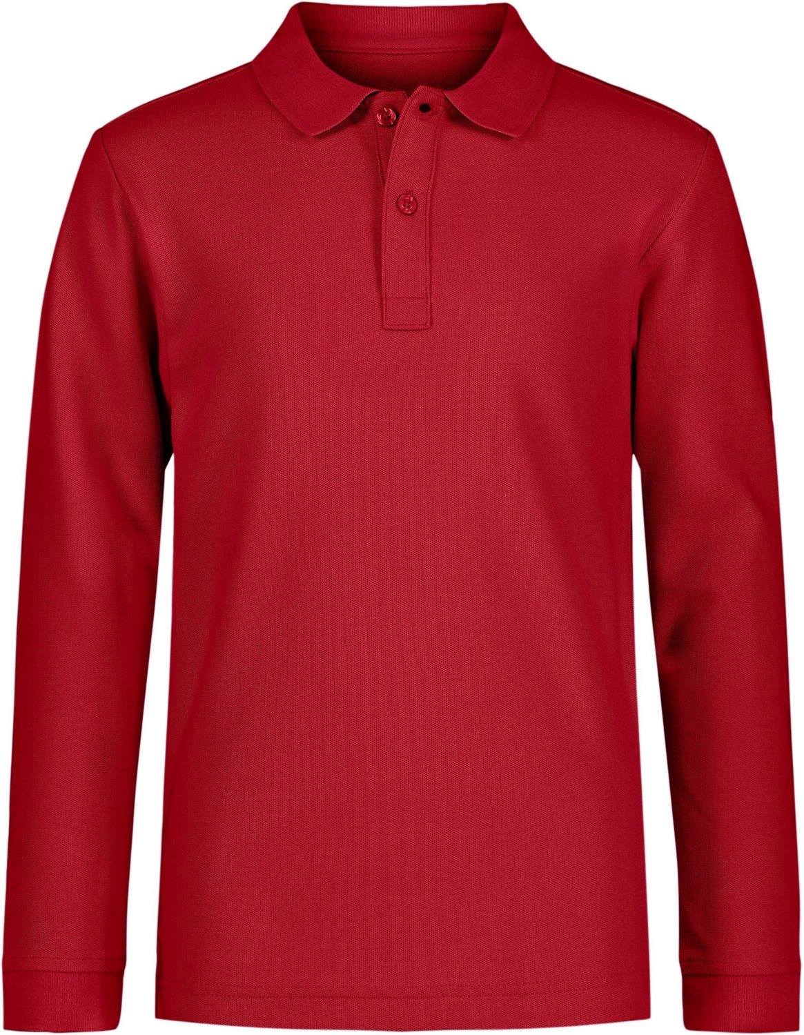 Nautica Toddler Boys' Double Pique Long Sleeve Polo Shirt