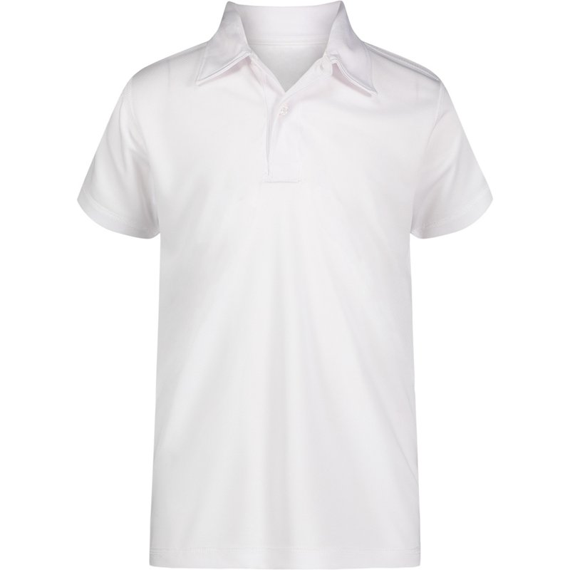 Nautica Boys' 4-7 Sensory Performance Polo Shirt White, Medium - Women's Uniform Bottoms at Academy Sports