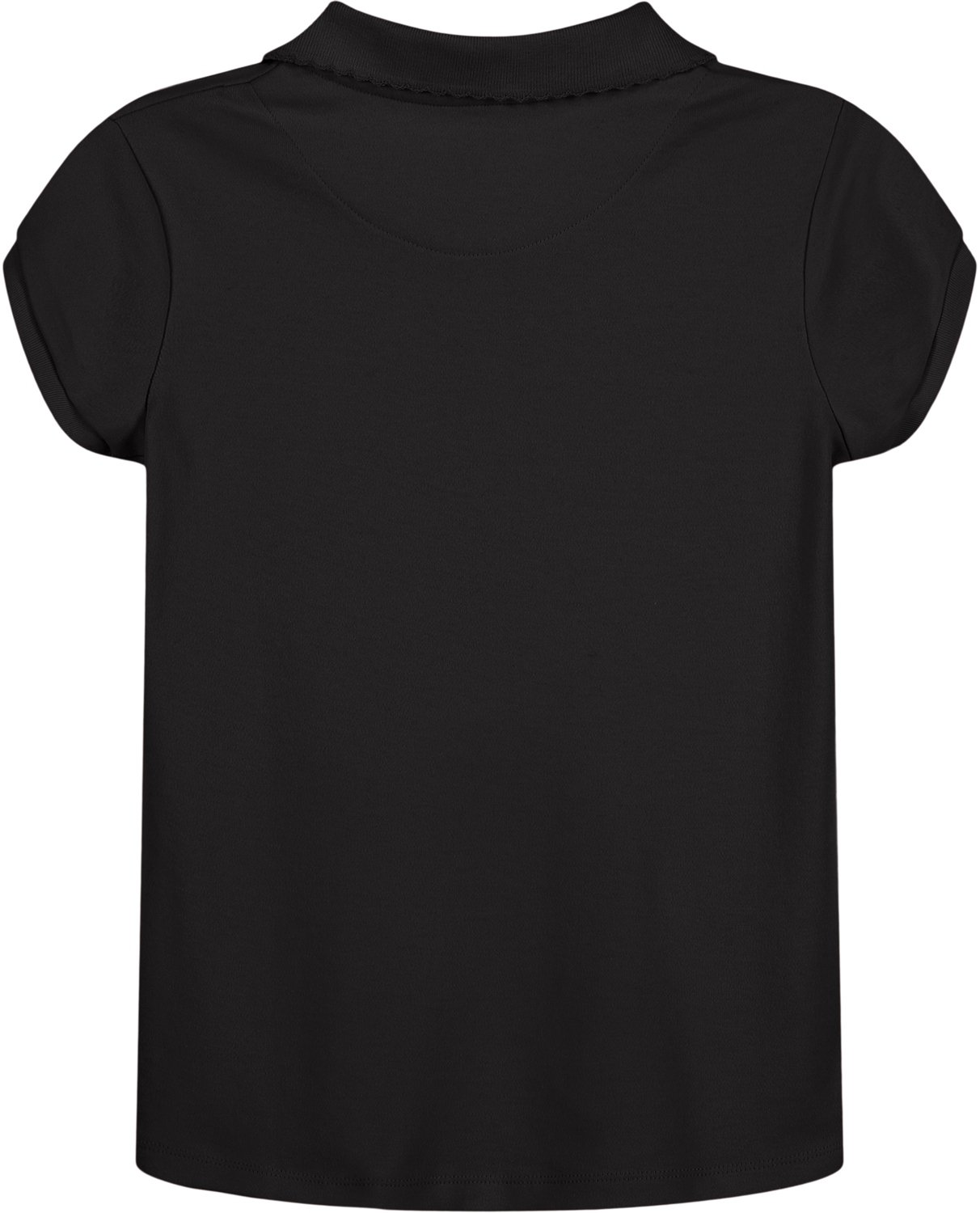 Nautica Girls' Plus Interlock Polo Shirt