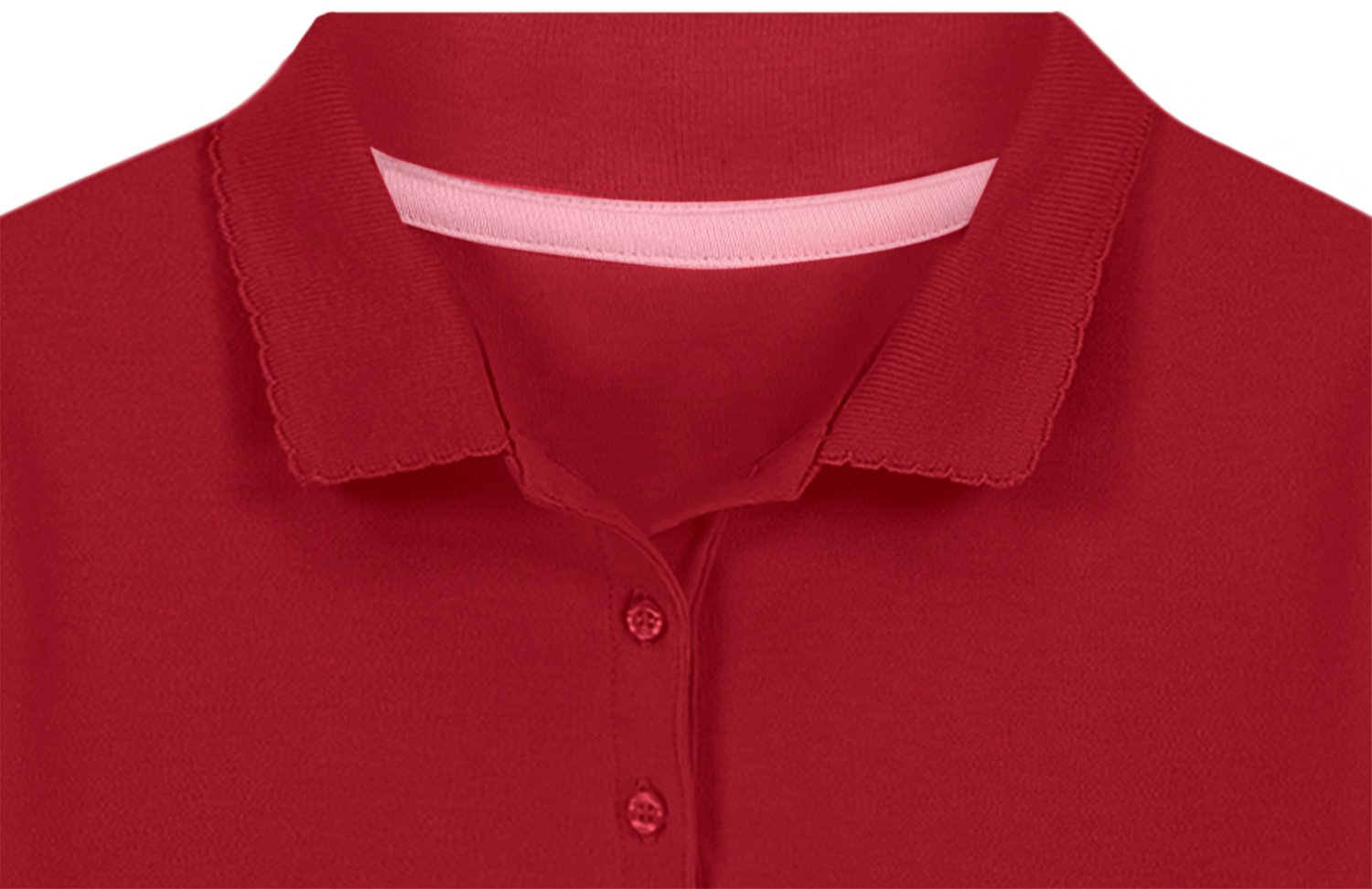 Nautica Girls' Plus Interlock Polo Shirt - view number 3