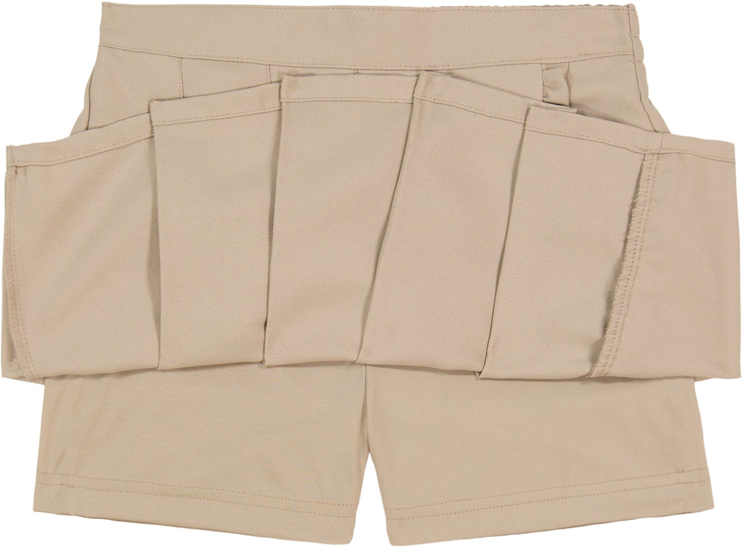 Nautica Girls' 7-16 Pleated Scooter Skort with Ruffle - view number 3