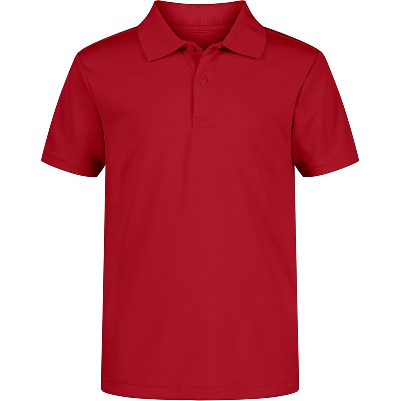 Nautica Boys' Husky Performance Short Sleeve Polo Shirt Red, Small - Women's Uniform Bottoms at Academy Sports