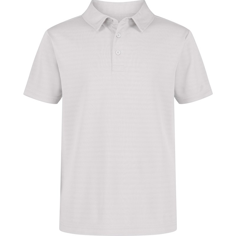 Nautica Boys' 8-20 Performance Stripe Short Sleeve Polo White, X-Large - Women's Uniform Bottoms at Academy Sports