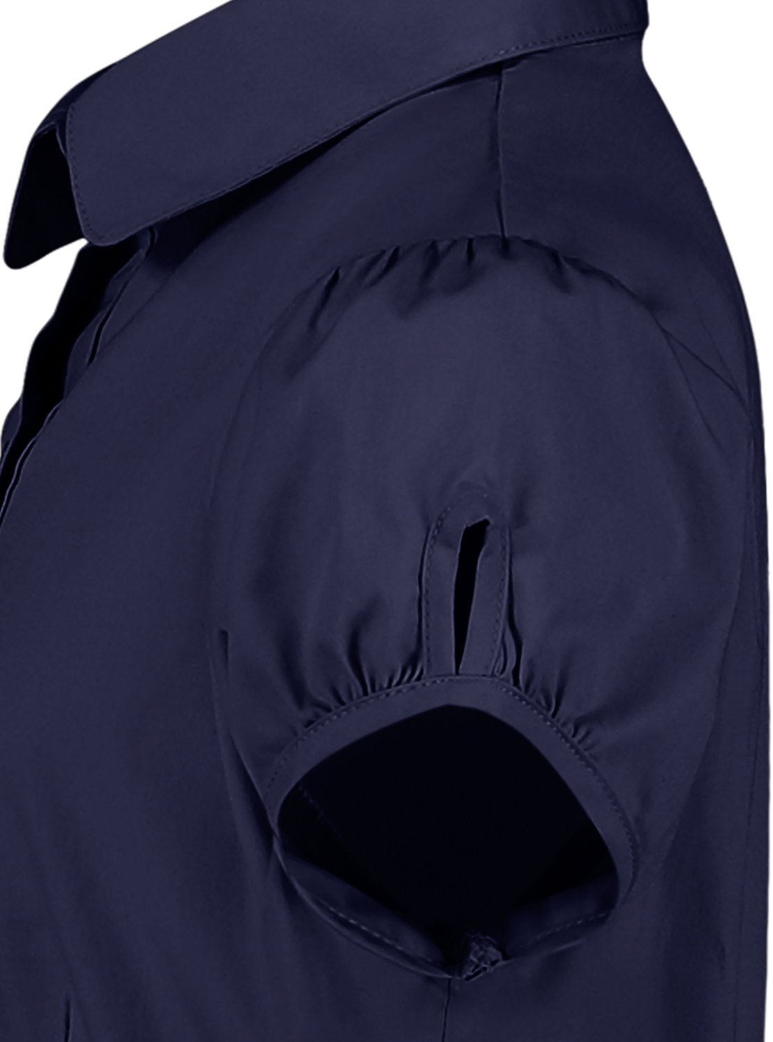 Nautica Girls' 4-6x Belted Short Sleeve Shirt Dress - view number 3