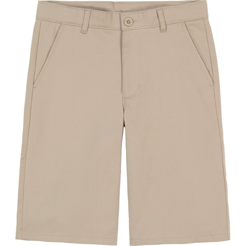 Nautica Boys' 8-20 Hunter FF Twill Shorts Khaki, 10 Youth - Women's Uniform Bottoms at Academy Sports