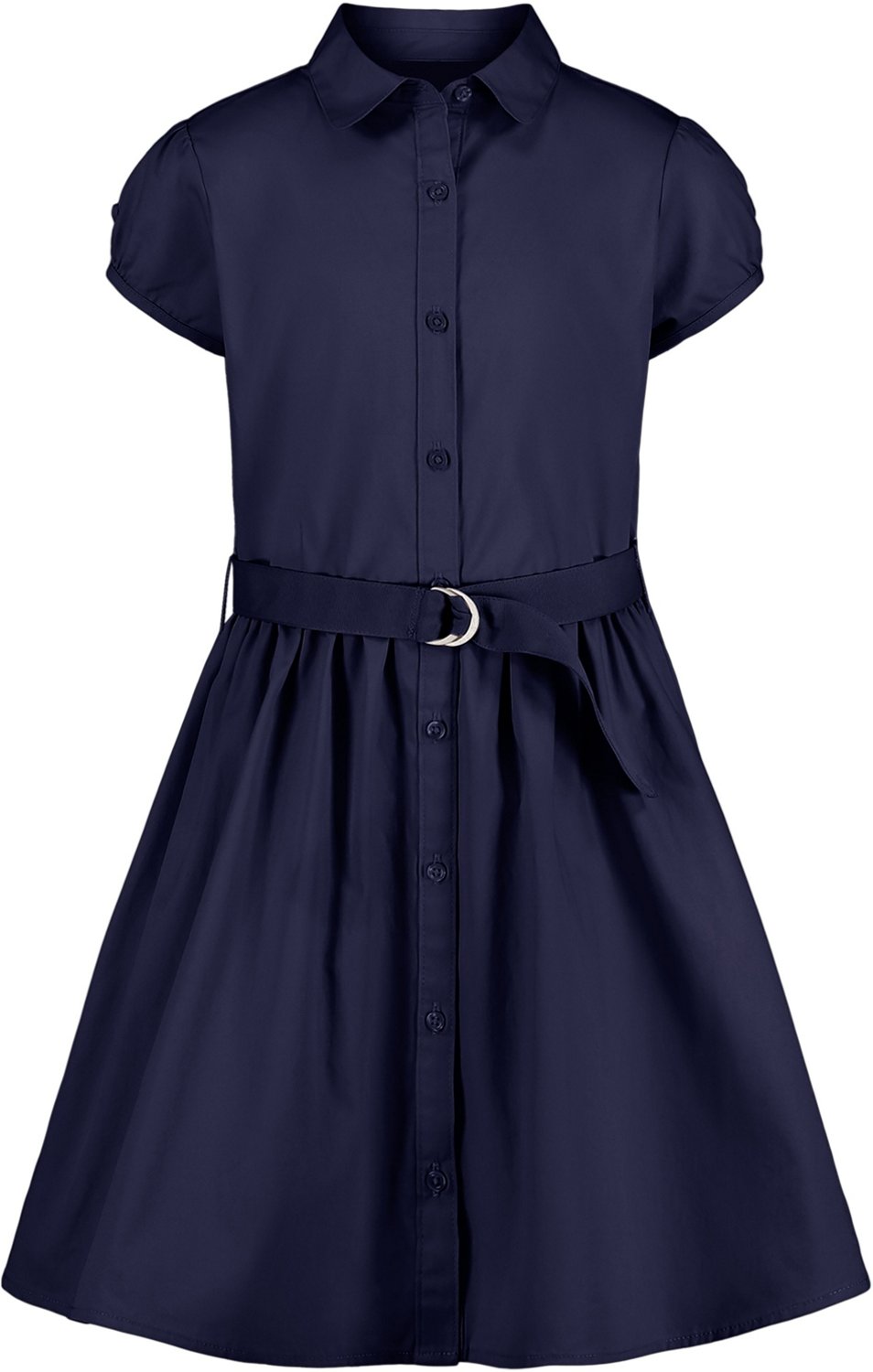 Nautica Girls' 7-16 Belted Shirt Dress                                                                                           - view number 1