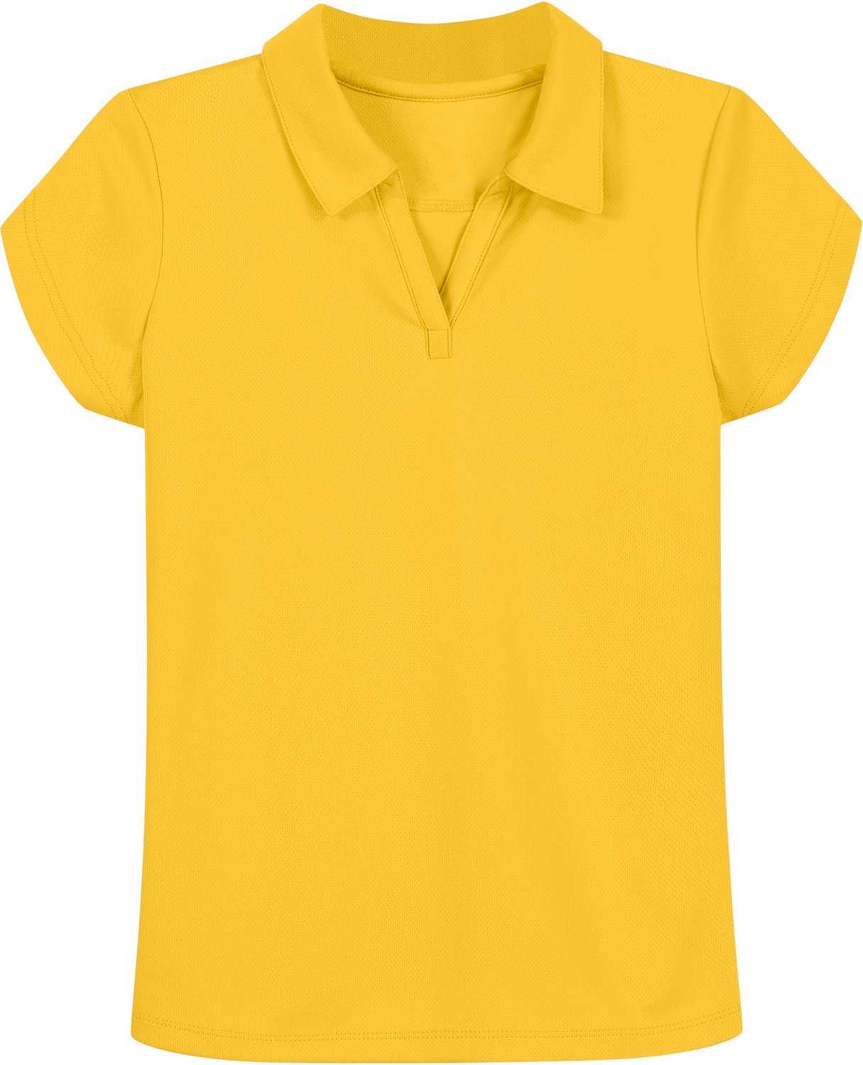 Nautica Girls' Plus Performance Knit Polo Shirt