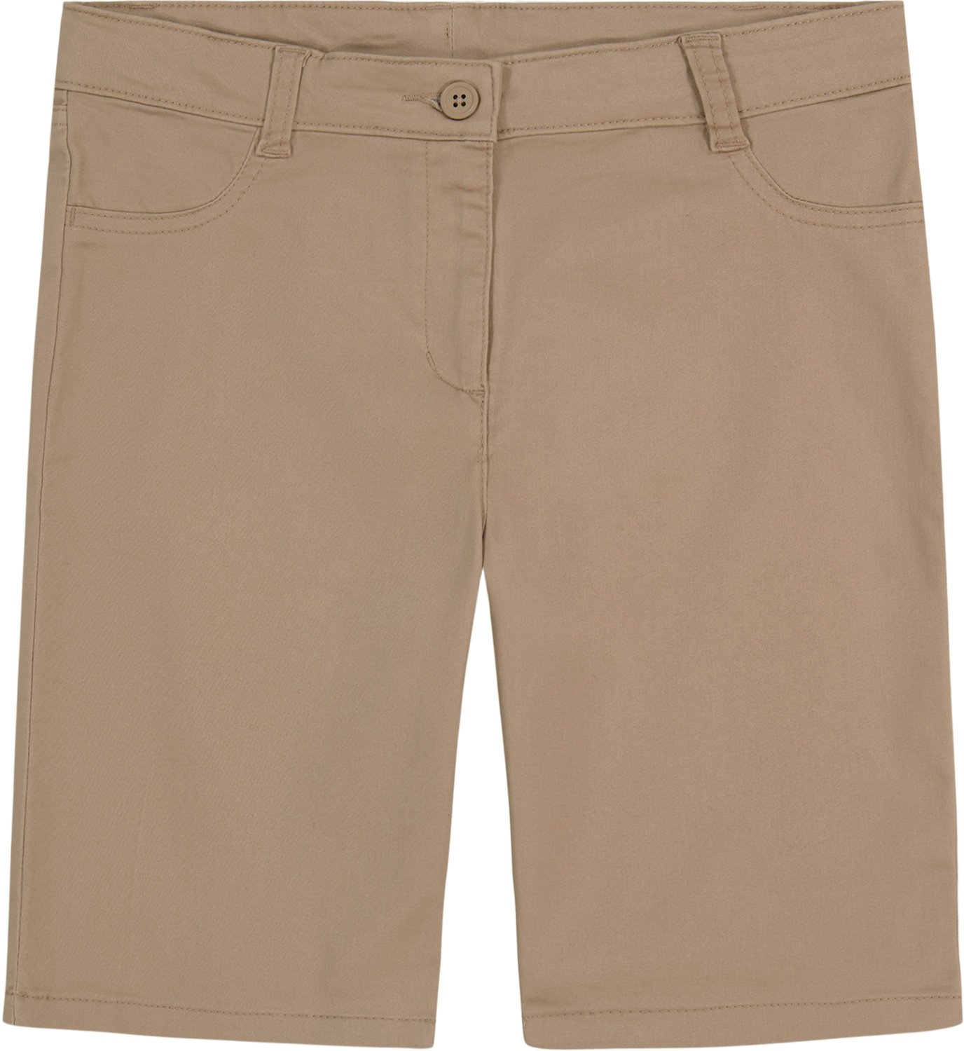 Nautica Girls' Sateen Bermuda Plus Size Shorts | Academy