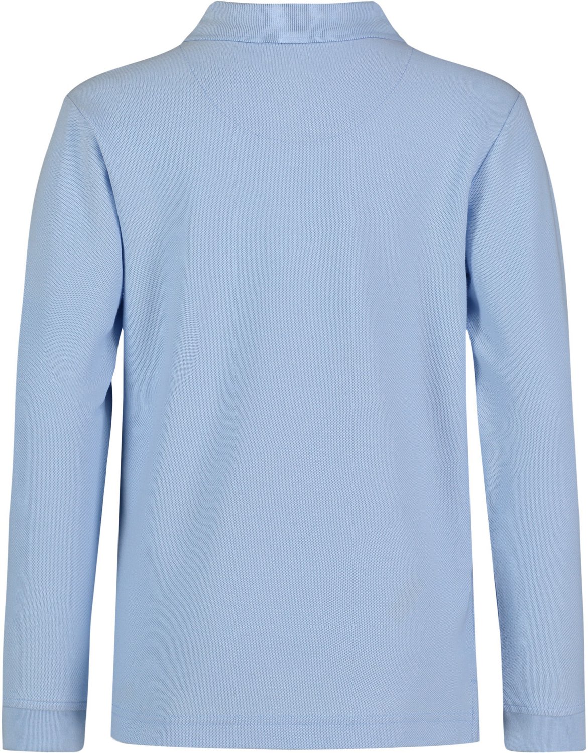 Nautica Boys' 4-7 Double Pique Long Sleeve Polo Shirt - view number 3
