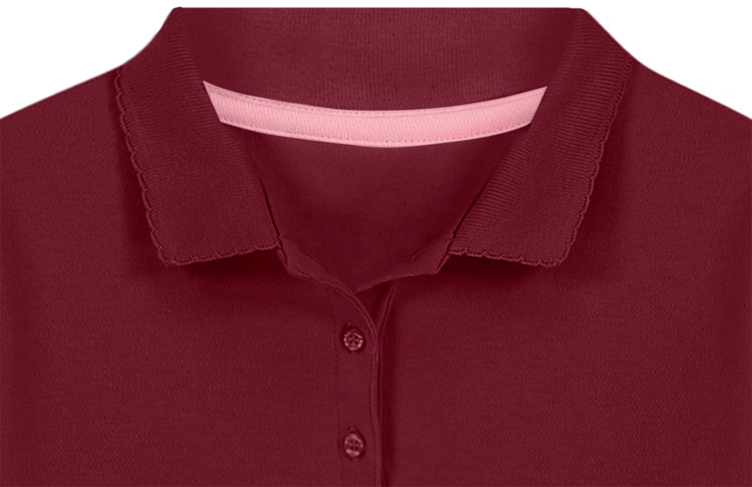 Nautica Girls' Plus Interlock Polo Shirt - view number 3