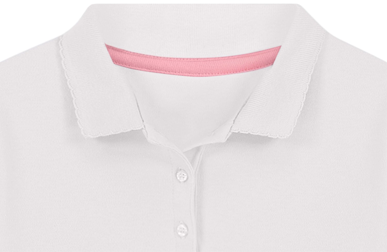 Nautica Girls' Plus Interlock Polo Shirt - view number 3