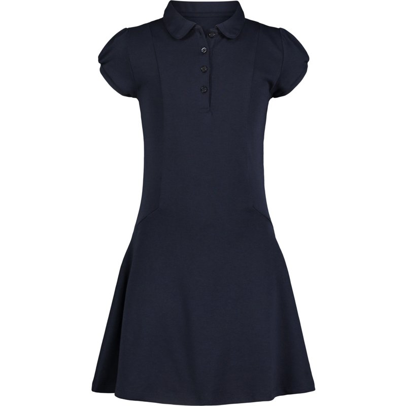 Nautica Girls' 7-16 Polo Dress Navy Blue, Large - Women's Uniform Bottoms at Academy Sports