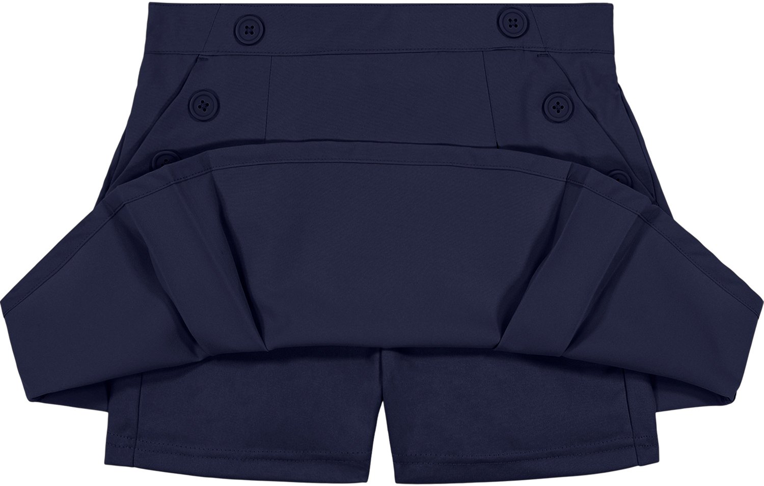 Nautica Girls' Stretch Poplin Plus Size Scooter Skort - view number 3