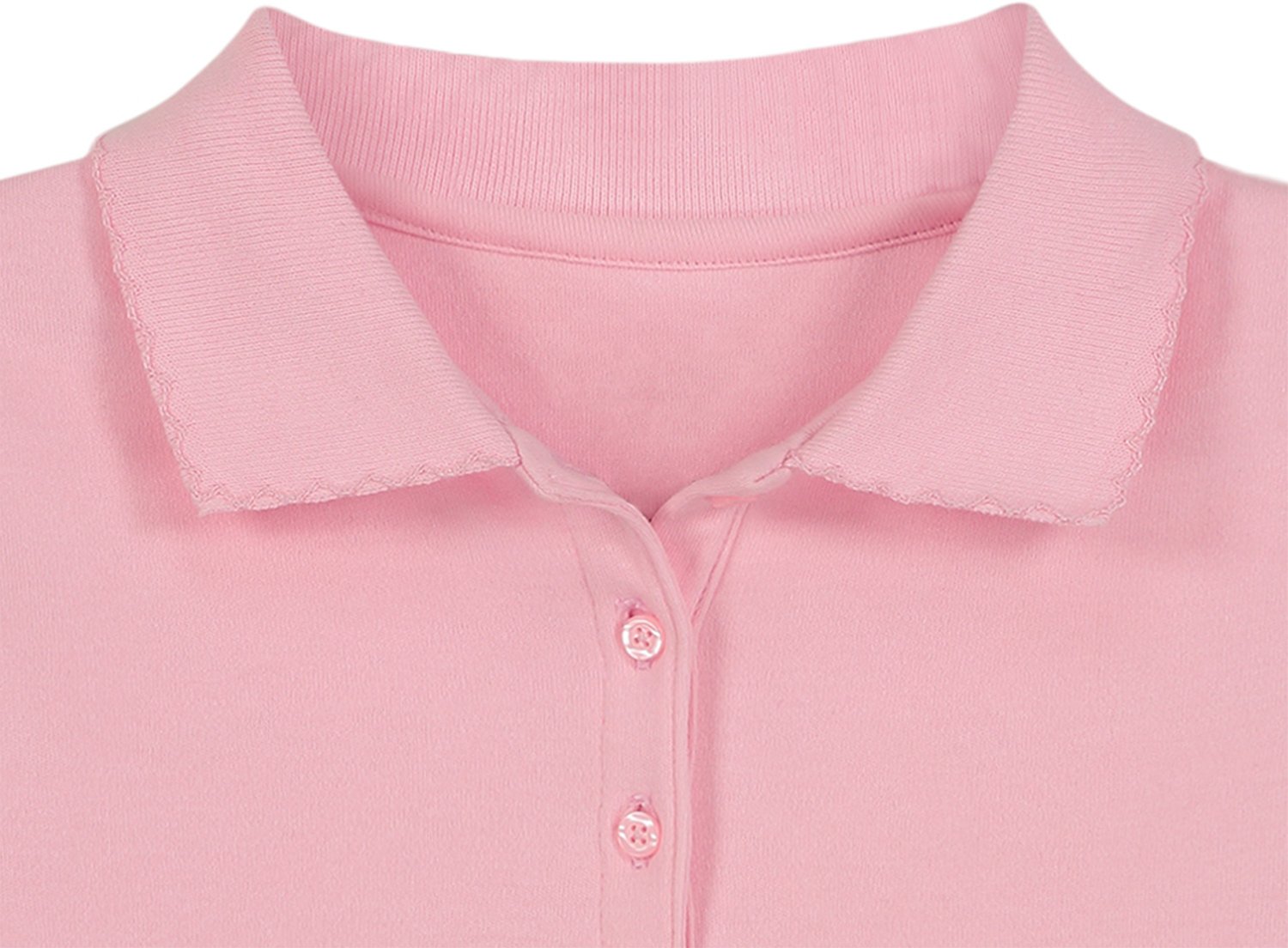 Nautica Girls' Plus Interlock Polo Shirt - view number 3