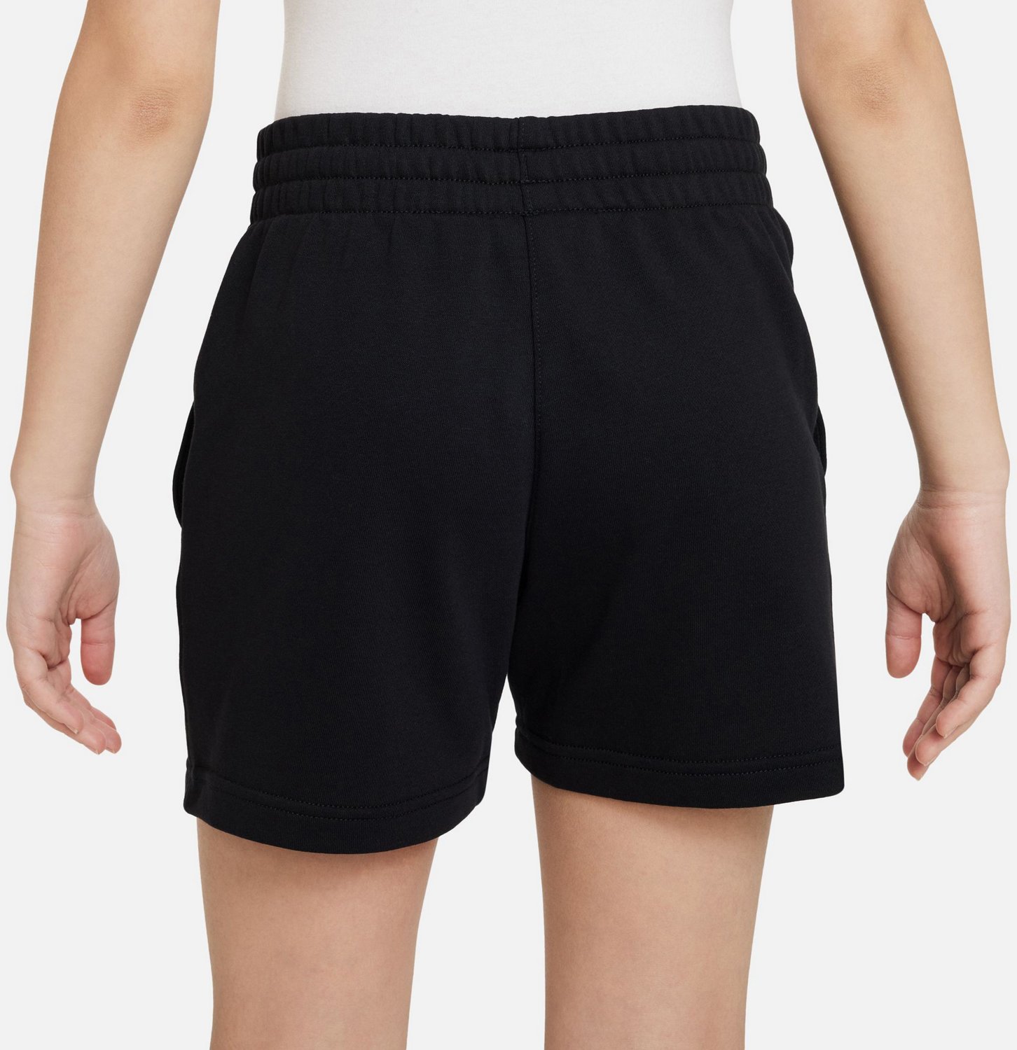Nike Girls' Sportswear Club Fleece Shorts 5 in - view number 2
