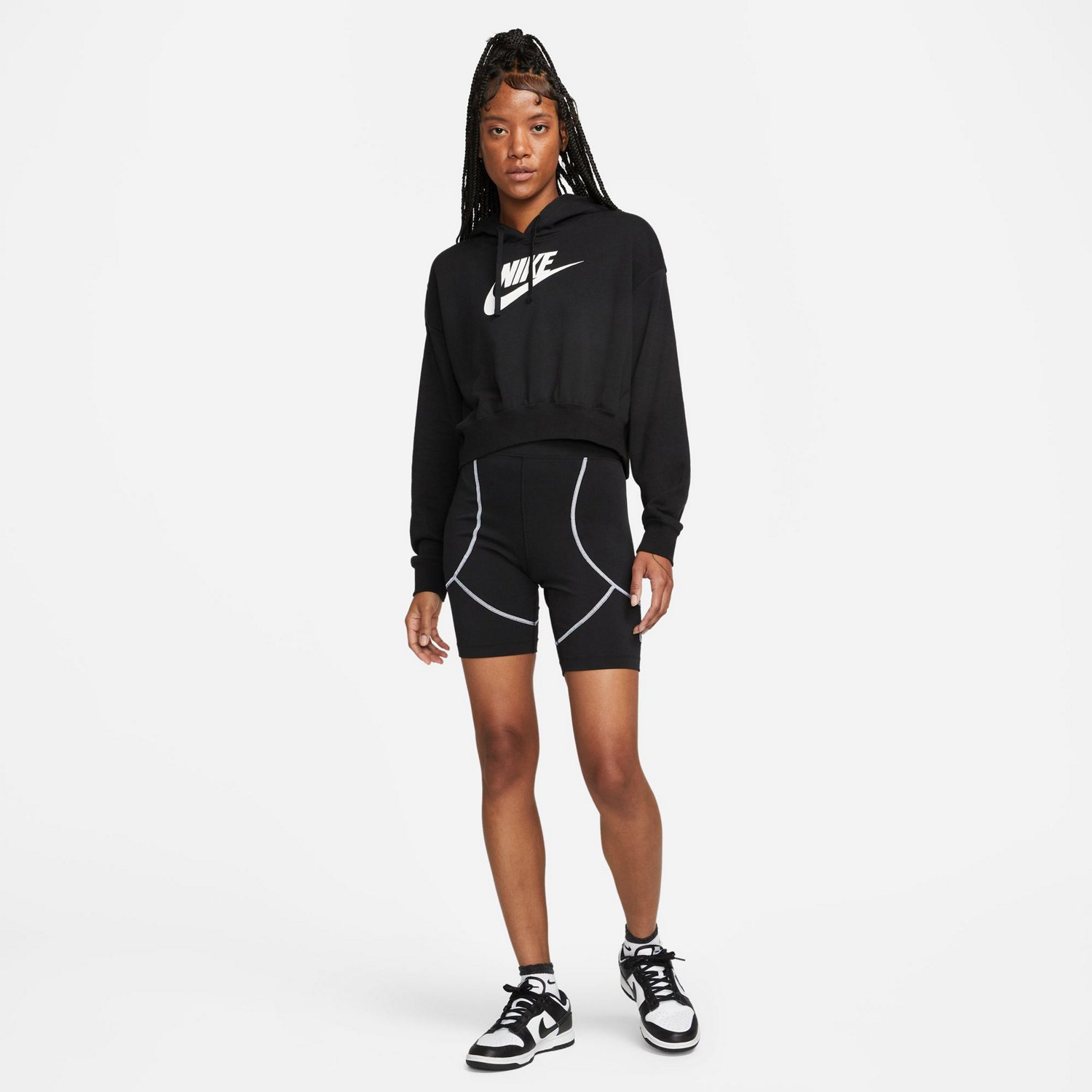 Nike Sportswear Rally Women's Cropped Hoodie. Nike IL