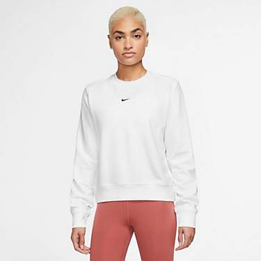 Nike Women's Dri-FIT Crew Neck French Terry Sweatshirt                                                                          