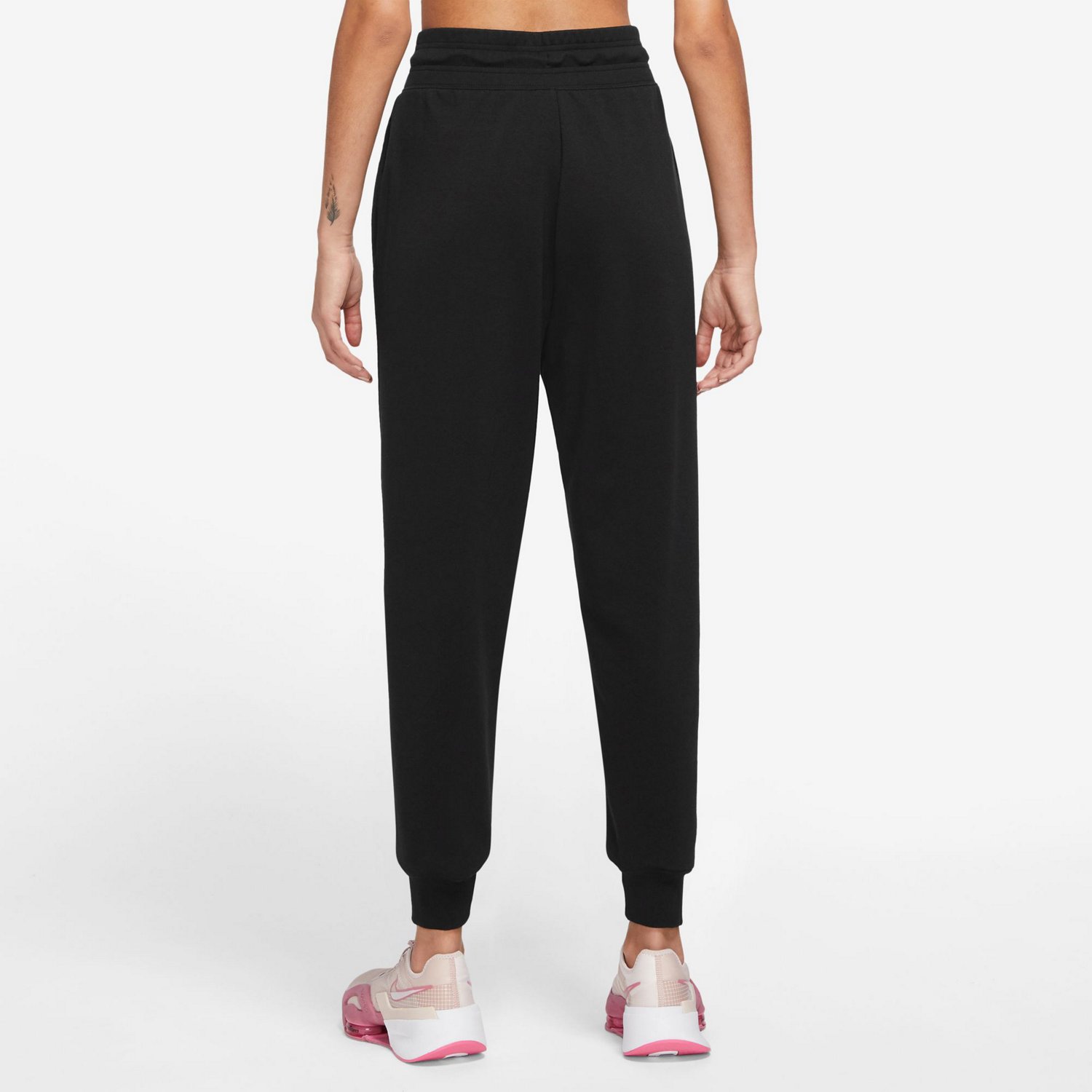 Women's Nike Black/White Essential Fleece Joggers (BV4099 010) - L