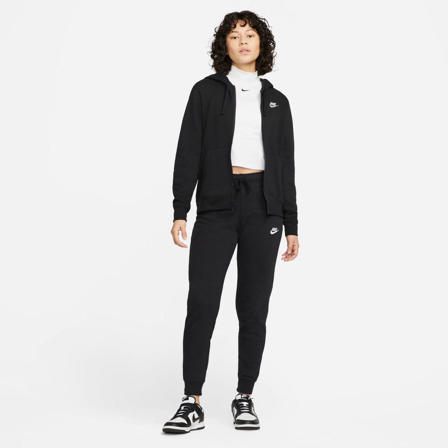Nike Women's Club Fleece Full-Zip Hoodie - view number 6