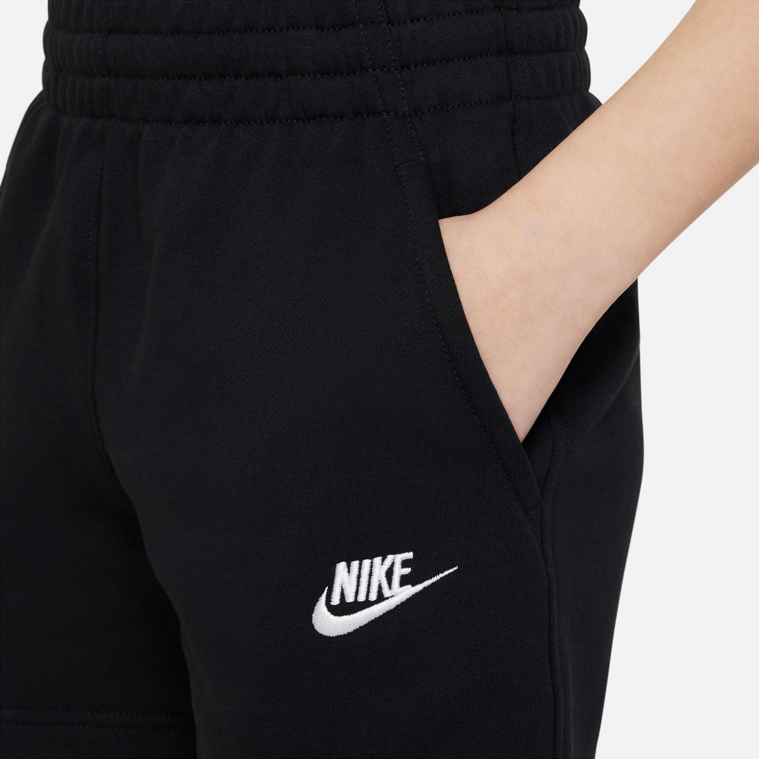 Nike Girls' Sportswear Club Fleece Shorts 5 in - view number 5