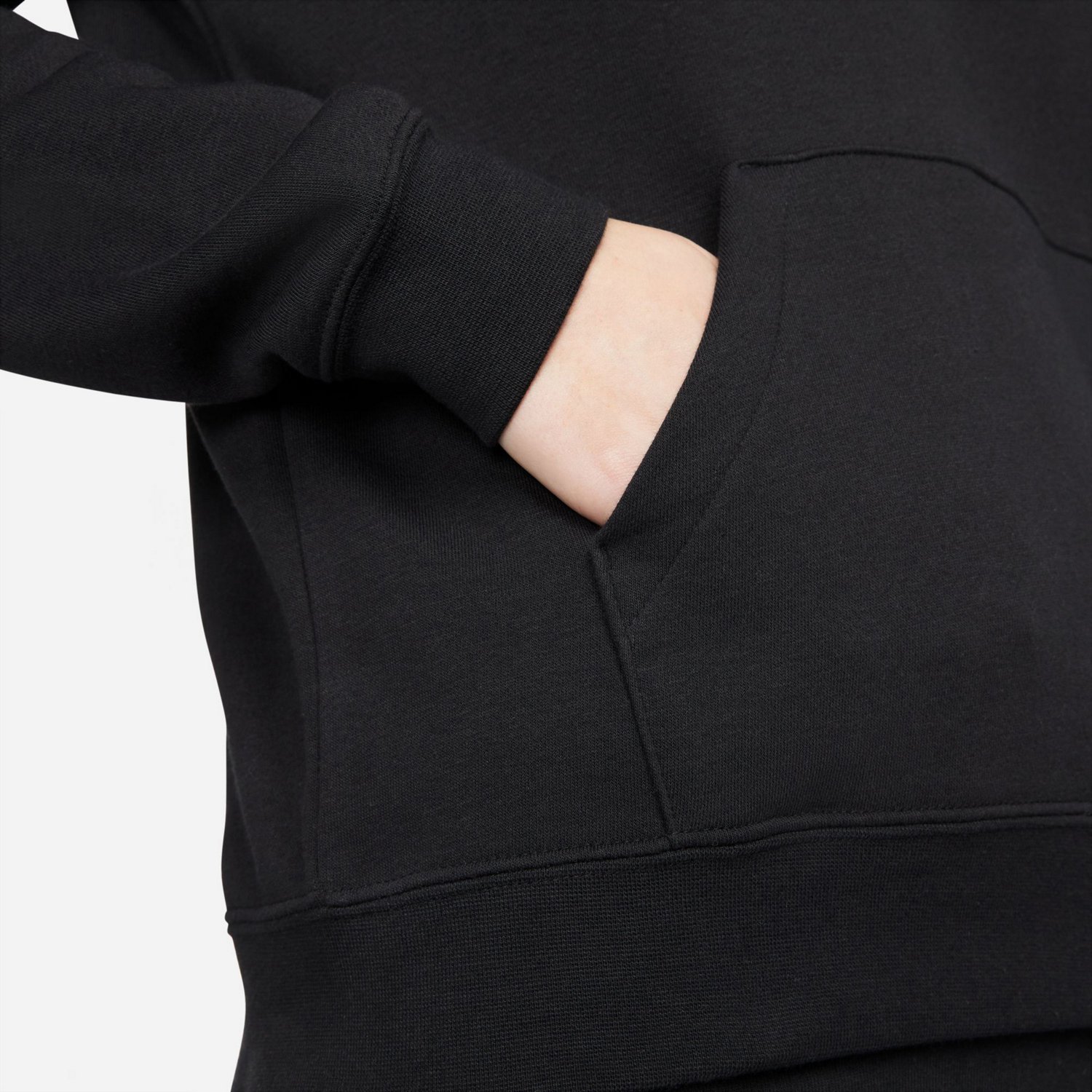 Nike Women's Club Fleece Pullover Hoodie                                                                                         - view number 3