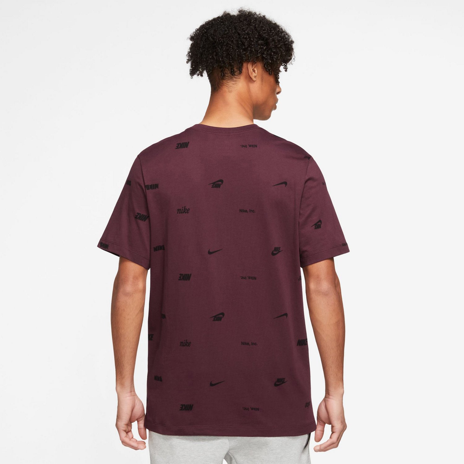 Nike Men's Club+ Allover Print T-shirt | Free Shipping at Academy