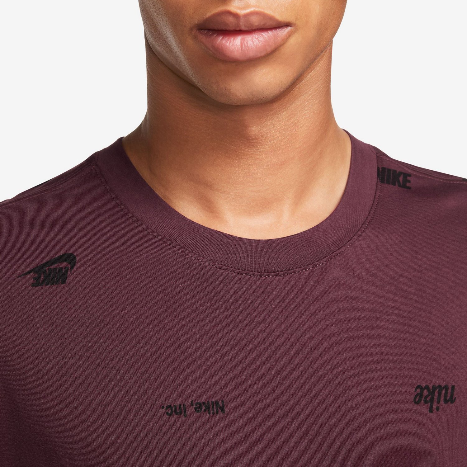 Nike Men's Club+ Allover Print T-shirt - view number 3